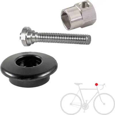 Produktbild von Pitlock Set 09, Ahead, PITLOCK, schwarz