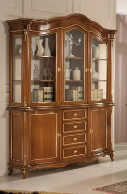 Image de Vitrine salle à manger buffet bois armoires meubles salon buffet verre armoire