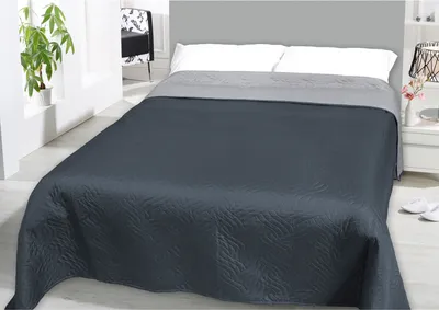 Produktbild von Ultrasonic Tagesdecke Sofaüberwurf Bettüberwurf 220x240cm gesteppt