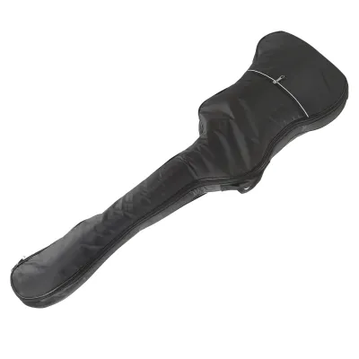 Imagen del producto de Funda para bajo eléctrico, funda para bajo, funda para guitarra, estuche impermeable para guitarra, funda para bajo con correa de hombro ajustable doble, estuche grueso para guitarra eléctrica