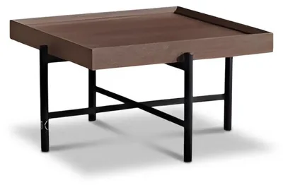 Image de Table basse moderne avec plateau en verre | Table de salon élégante
