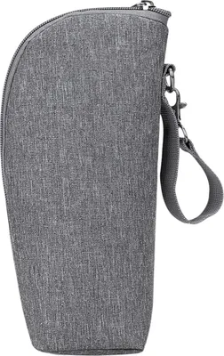 Produktbild von Babyflaschenwärmertasche, kleine Größe, Oxford-Gewebe, mit Griff und Reißverschluss, geeignet für Reisen.