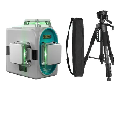 Image de 3D Laser Level, 3x360° Rayon vert, Autonivelant, Haute précision, SET 1