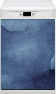 Produktbild von Küche Magnet für Spülmaschine  Abwaschbar 45x80 cm Geschirrspüle  - Blau Abstract