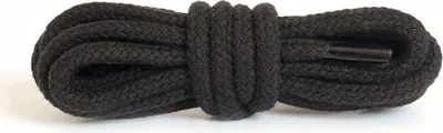 Produktbild von Langlebige dicke runde Schnürsenkel Kaps - 60 cm Schwarz