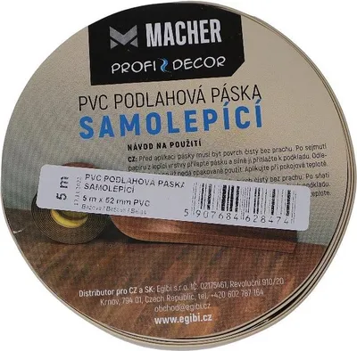 Obrázok produktu pre PVC podlahová páska SAMOLEPIACE béžová - Délka: 5 m