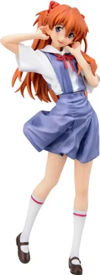 Produktbild von Neon Genesis Evangelion XStellar PVC Statue Asuka Uniform Ver. 21 cm