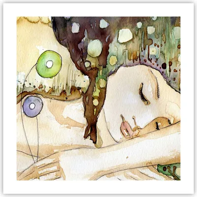 Produktbild von Poster - Poster ohne Rahmen - Frau modern - 50x50 cm - Wand Bild - Wanddeko - Wandbilder - Kunstposter - Wandposter - Bilder - Kunstdruck - Wanddekoration - Wandbild - P2XAC50x50-3553