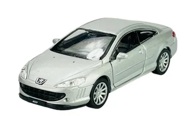 Produktbild von Welly Peugeot 407 Silber 1:34-1:39 Die Cast Metall Modell Neu im Kasten 42368