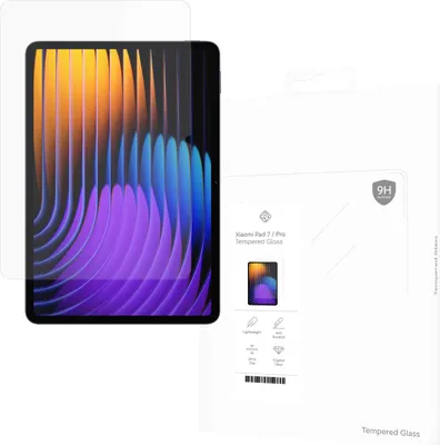 Produktbild von Schutzfolie Xiaomi Pad 7, Pad 7 Pro, Pad 8, Pad 8 Pro - Panzerglas - Cazy - Transparant