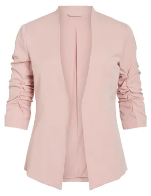Produktbild von Vila Damen Viher New 3/4 Blazer/Su-noos Blazer, Rosa (Misty Rose) ,L