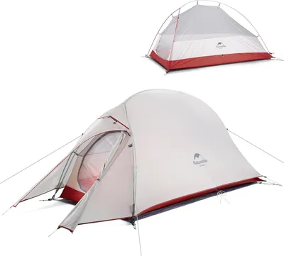 Produktbild von Naturehike Cloud up 1 Person Rucksack Zelt Leichtes Camping Wandern Kuppel für Mann