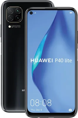 Produktbild von Huawei P40 Lite Dual Sim Smartphone JNY-LX1 128GB Midnight Black Neu in