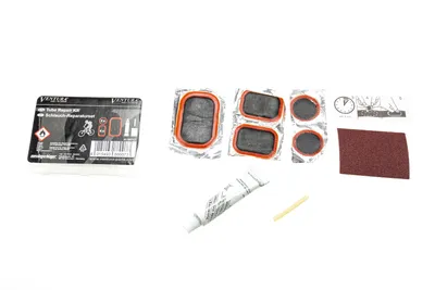 Produktbild von Ventura Schlauch Reparatur Set Flickzeug 10-teilig Kunstoffbox Tube Repair Kit