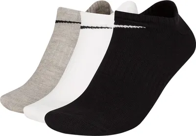 Produktbild von Nike Everyday Lightweight No Show 3 Pair Multicolor EU 42-46