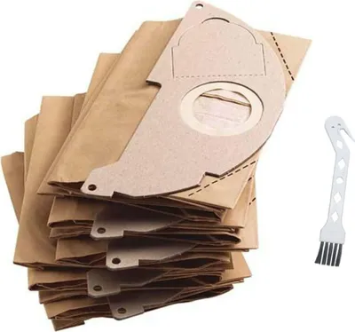 Produktbild von Kärcher 6.904-322.0 Papierfilterbeutel, Ersatz-Staubsaugerbeutel, 5 Stück