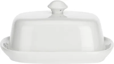 Immagine prodotto di La Porcellana Bianca burriera con coperchio 18 x 14 cm P001503505