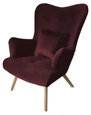 Produktbild von MIRJAN24 Sessel Zawil, Vintage Relaxsessel, Polstersessel, Wohnzimmersessel vom Hersteller (Farbe: Magic Velvet 2202)