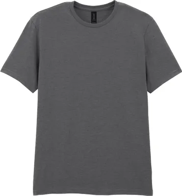 Immagine prodotto di Gildan 64000 | Softstyle Maglietta da uomo con collo alla moda - Colore: Charcoal (tinta unita) - Taglia: 4XL