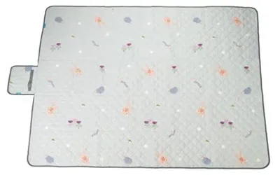 Produktbild von Spielmatte Spielteppich Krabbeldecke - 200 x 150 cm - Wasserabweisend - Mit Tragetasche