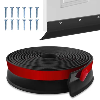 Obrázok produktu pre Solidchoice – Gumové tesnenie na garážové brány, 3 metre, samolepiace