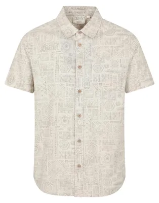 Productafbeelding van Mountain Warehouse - "Preston" overhemd voor heren, model MW1194 (maat XS), kleur beige