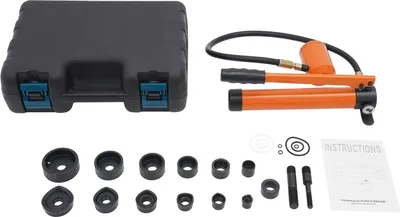 Image de Kit de perforation hydraulique, force 80KN, contient 6 outils de perforation, orange