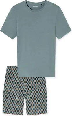 Produktbild von Schiesser Herren Schlafanzug kurz Gr. 48  navy