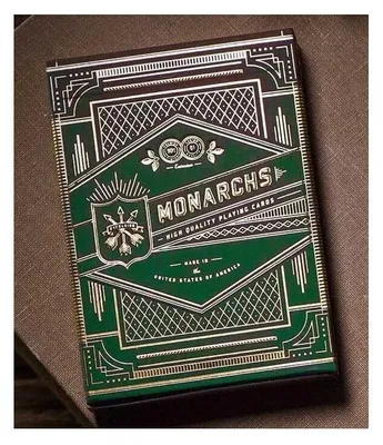 Produktbild von Theory 11 Spielkarten Monarch Green