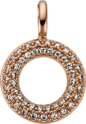 Produktbild von Anhänger 585 Gold Rotgold 46 Diamanten Brillanten 0,15 ct.