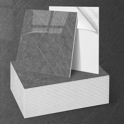 Immagine prodotto di Piastrelle in marmo autoadesive, 30 x 30 cm, per bagno e cucina