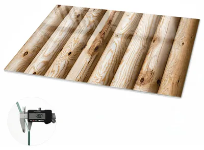 Produktbild von Glas Tischplatte 120x60 cm – Tischauflage aus gehärtetem Glas – Glasplatte für Esstisch – Küchentischplatte aus Glas – Tischschutz Glas modern – Dekorative Glasplatte – Pflegeleichte Glastischplatte – Sicherheitsglas Tischplatte – Holztexturen, KI-generiertes Bild
