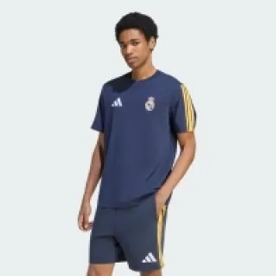 Image de T-shirt ADIDAS KG2944 REAL DNA, couleur bleu marine, taille M