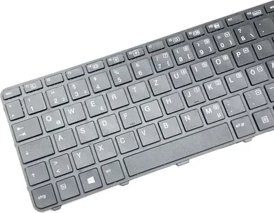Obrázek produktu pro GERMAN - černá klávesnice Klávesnice kompatibilní s HP Probook 430 G4 Y8B45EA