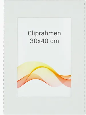 Produktbild von RAWWEST.BIS Rahmenloser Bilderrahmen 30x40 cm Cliprahmen mit Kunstglas Plexi