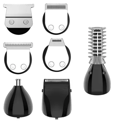 7-in-1 Rasierklingen-Set für RFC-5618, schwarz, 1 St.