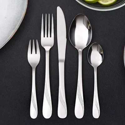 Produktbild von Famanu Besteckset 30-teilig - , handpoliert, spülmaschinenfest