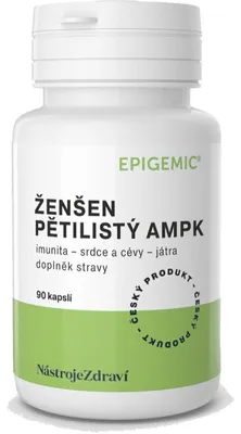 Obrázok produktu pre Ženšen päťlistý - 180mg 90 kapsúl