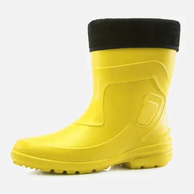 Produktbild von Ladeheid Damen Thermo Eva Gummistiefel federleicht LA-800-2017 (Dunkelgelb/Schwarz, 41).