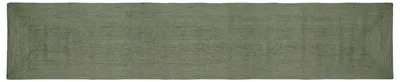 Zdjęcie produktu dla Dywanik vidaXL, prostokątny, oliwkowo-zielony, 80 x 400 cm