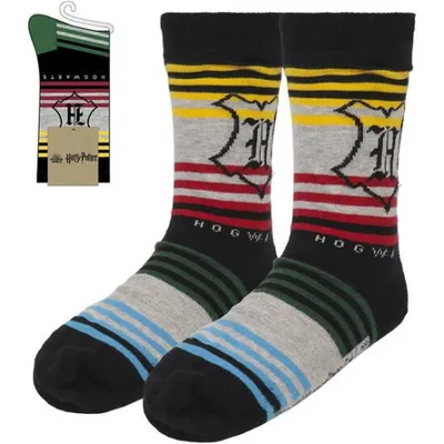 Produktbild von CERDÁ LIFE'S LITTLE MOMENTS Baumwollsocken für Damen, Hogwarts, Harry Potter, offizielle Lizenz, Warner Bros., Mehrfarbig, 35–41