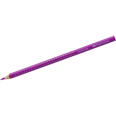 Produktbild von FABER-CASTELL Dreikant Buntstift Colour GRIP purpurrosa mittel