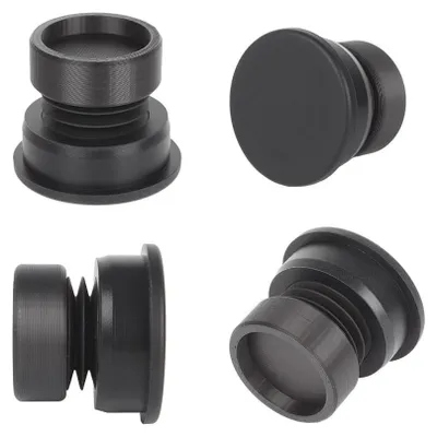 Immagine prodotto di Tappetino antivibrante in silicone nero per stampante 3D, con superficie antiscivolo