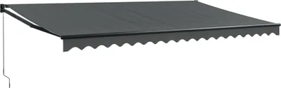 Immagine prodotto di Tenda da Sole Retrattile Antracite 5x3 m in Tessuto e Alluminio