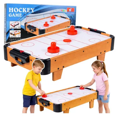 Produktbild von Mini-Airhockey-Tischspiel für Kinder aus Holz