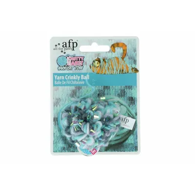 Produktbild von AFP Katzenspielzeug Knotty Habit Knisterball aus Garn