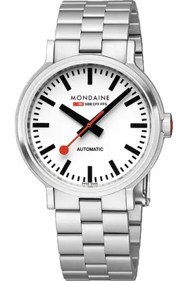 Produktbild von Mondaine MST.4161B.SJ Herrenuhr SBB Original Automatik 41mm 3ATM