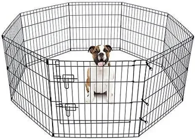 Productafbeelding van Hondenren met 8 panelen, geschikt voor honden, puppy's, katten en konijnen