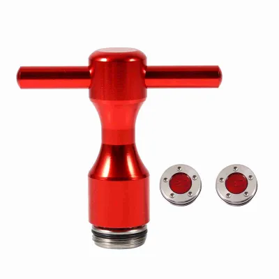 Obrázok produktu pre 2 červené putterové závažia, nástroj s kľúčom, vhodné pre puttery Scotty Cameron, 20 g