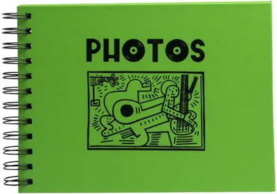 Image de Exacompta Album photo Musicart vert 50 pages noires 23x16 cm
